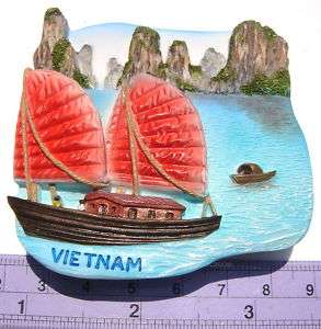 Halong Bay,Hanoi,VIETNAM,Resin 3D Fridge Magnet  