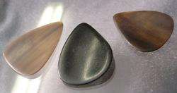 BEAUTIFUL HORN GUITAR PICK   HAND MADE slightly curved  