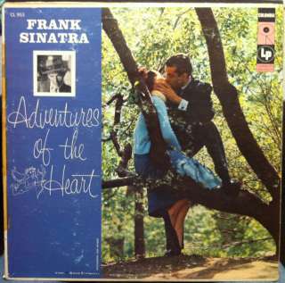 VG+ FRANK SINATRA adventures of the heart LP CL 953 Vinyl6 Eye 6i 
