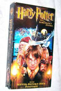 Harry Potter and the Sorcerers Stone (VHS, 2002) EC 085392133130 