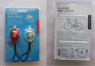 Lightweight and compact, these lights feature 3 flashing modes that 
