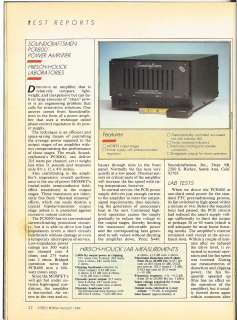 Soundcraftsmen PCR800 power amplifier     