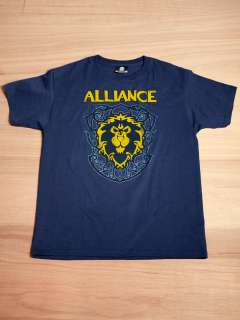 Official Blizzard World of Warcraft Alliance Crest Version 3 T Shirt