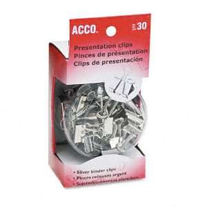  ACCO Products   ACCO   Presentation Clips, Steel/Nickel 