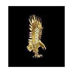  14KT Gold Eagle Pendant/14kt yellow gold Jewelry