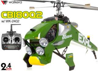 Discount Price~ MADHAWKROBO CB180Q2 Helicopter ((Green Color)) 2.4Ghz 