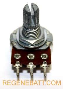   Potentiomètre B 50K Tonalité 15mm shaft Potar 3 pins