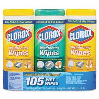  Clorox Disinfecting Wipes Fresh Scent, 35 ct Health 