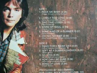 DAVID CASSIDY Rock Me Baby LP 1972  