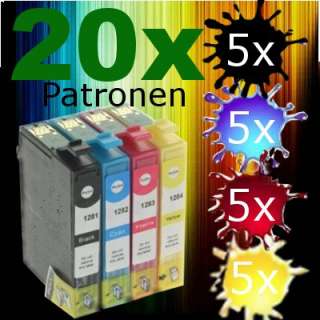 20x tinte patronen für stylus S22 SX125 SX130 SX235W SX435W SX420W 