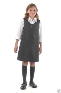 Girls School Pinafore Dress   Grey, Green, Navy   BNWT  