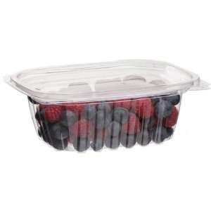 Eco Products EP RC12 12 oz Rectangular Clear Deli Container with Lid 