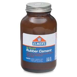  Elmers Rubber Cement   8 oz, Rubber Cement Arts, Crafts 