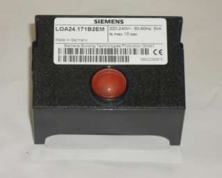 Siemens LOA24.171B2EM 240 Volt Oil Burner Control  