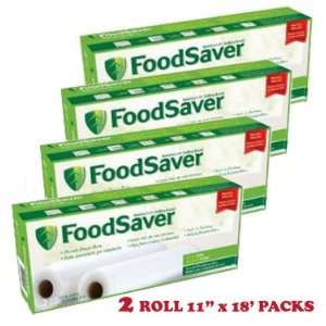 Original Foodsaver 8 Rolls Pack 11 X 18 *New Sealed Box* By Tilia 