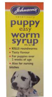 Johnsons Puppy Easy Worm Syrup