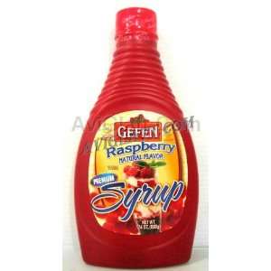 Gefen Raspberry Premium Syrup 24 oz  Grocery & Gourmet 