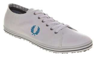 Office Shoes   Mens Fred Perry Kingston White/aster Smu Trainers Shoes
