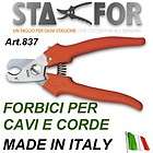 STAFOR TRANCIA CAVI Corde Forbice Speleo da Soccorso in Acciaio Inox