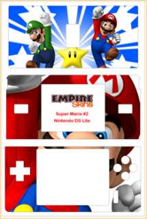   Super Mario #2   Quality Vinyl Skin   Nintendo DS Lite