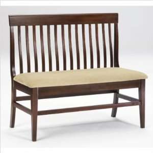  Hillsdale Verona Bench with Cushion, Cappuccino