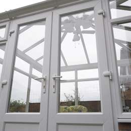 Liniar 70mm profile PVCU galvanised steel reinforced Internally glazed 