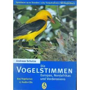   819 Vogelarten auf 17 Audio CDs.  Andreas Schulze Bücher