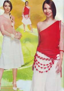 Super dress CROCHET PATTERNS Tops Skirts Cardiagnas Magazine Duplet 79 
