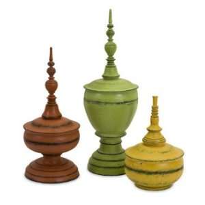 IMAX Exclusive To IMAX This Set Of Three Misa Finials Come 