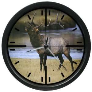  La Crosse Technology 14 Inch Wildlife Scope Clock with 