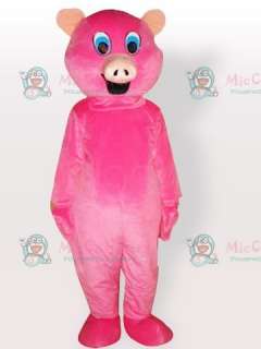 Pink Pig Adult Mascot Costume