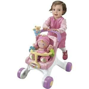  Fisher Price Pink Stroller with Doll Toys & Games