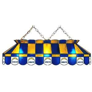 San Diego Chargers 40 Stained Glass Pool Table / Billiard Light 