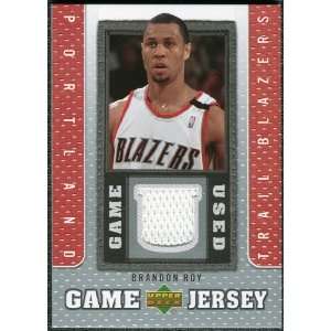   2007/08 Upper Deck UD Game Jersey #BR Brandon Roy Sports Collectibles
