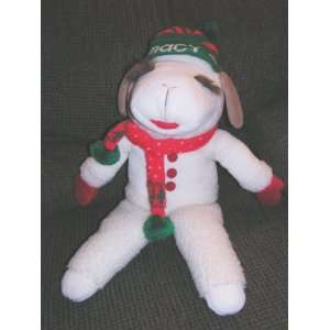  Shari Lewis Large 20 Plush Christmas Lamb Chop Doll From 