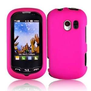 Verizon LG Extravert Accessory   Pretty Pink Designer Hard Case 