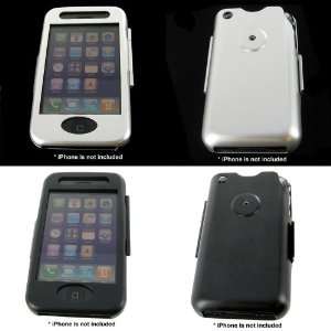 com Foss Aluminum BLACK Metal Hard Case for Apple iPhone 3G / iPhone 