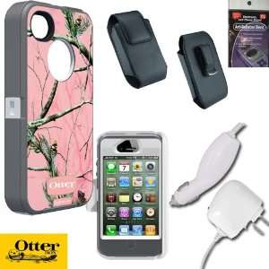 Otterbox Defender Case RealTree Pink Camo Camouflage for iPhone 4s & 4 