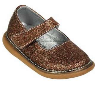   Baby Toddler Girl Brown Sparkle Maryjane Shoes 3 12 Wee Squeak Shoes