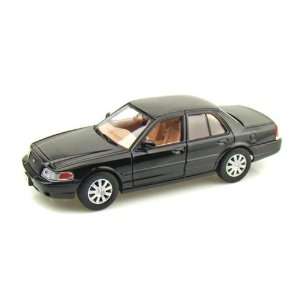  2007 Ford Crown Victoria 1/24 Black Toys & Games