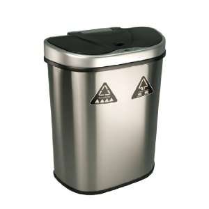   Stainless Steel 18.5 Gallon Home Recycling Trash Can   DZT 70 11R