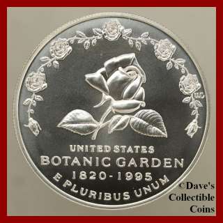 1997 P Botanic Garden Gem BU Commemorative Dollar Coin  