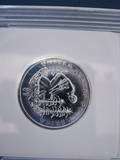 2009 Sacagawea Dollar; .999 fine silver enriched  
