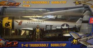   SOLDIER 1/18 XD P 47 Thunderbolt Bubbletop FIGHTER 21ST CENTURY TOYS