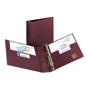 Avery Heavy Duty Binder with 3 Inch One Touch EZD Ring, Maroon (79363)