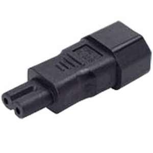  IEC C14 3 prong plug to C7 2 prong receptacle Electronics