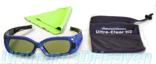 SAMSUNG MITSUBISHI 3D Glasses UltraClear 3 D BRAND NEW  