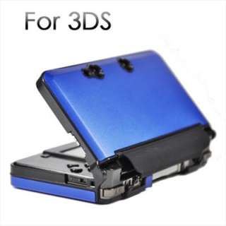 Blue Plastic Skin Case Shell For Nintendo 3DS Only  