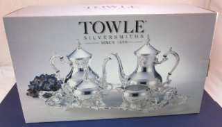 Towle Silverplate 5 Piece Coffee Set #9786 New In Box  