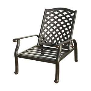  Darlee DL606 1 AB Nassau Adjustable Club Outdoor Lounge 